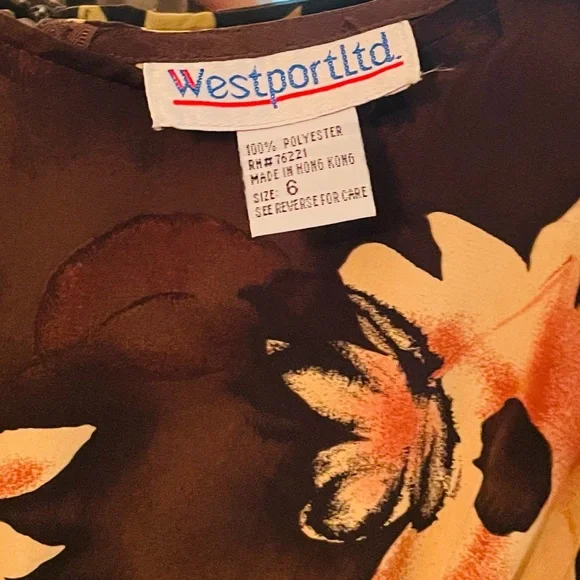 Vintage 90s Sarong Hawaiian Dress - Picture 6 of 6